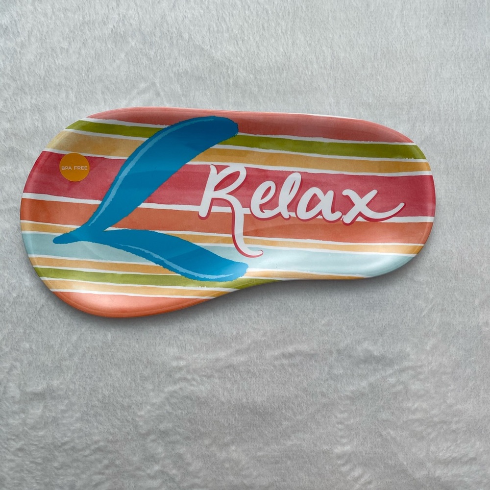Flip Flop Serving Platter or Treat Tray